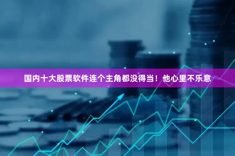 国内十大股票软件连个主角都没得当！他心里不乐意